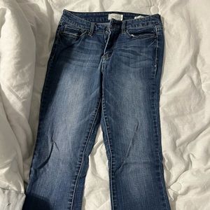 Jessica Simpson jeans worn lightly
